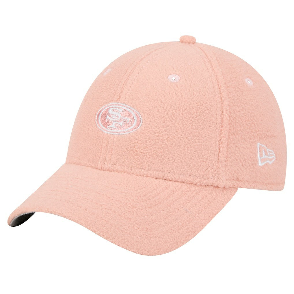 San Francisco 49ers Women's Cozy Sherpa 9FORTY Adjustable Hat | NFL On sale