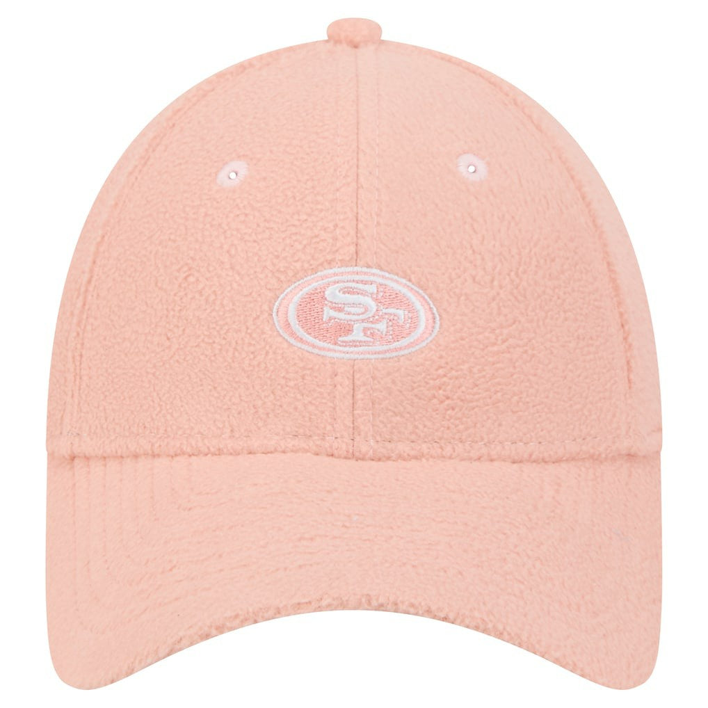 San Francisco 49ers Women's Cozy Sherpa 9FORTY Adjustable Hat | NFL On sale