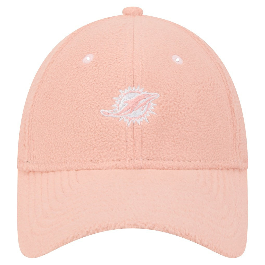 Miami Dolphins Women's Cozy Sherpa 9FORTY Adjustable Hat | NFL Sale