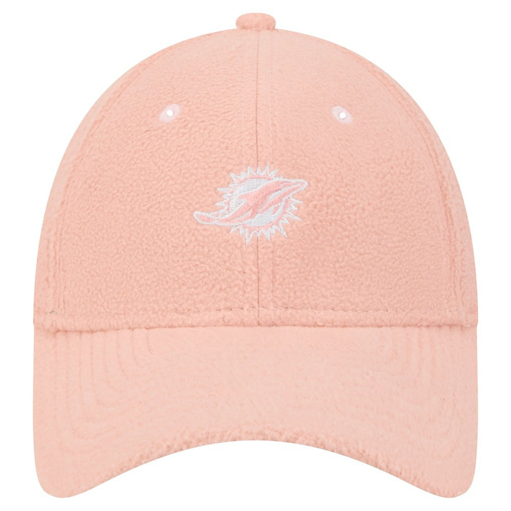 Miami Dolphins Women's Cozy Sherpa 9FORTY Adjustable Hat | NFL Sale