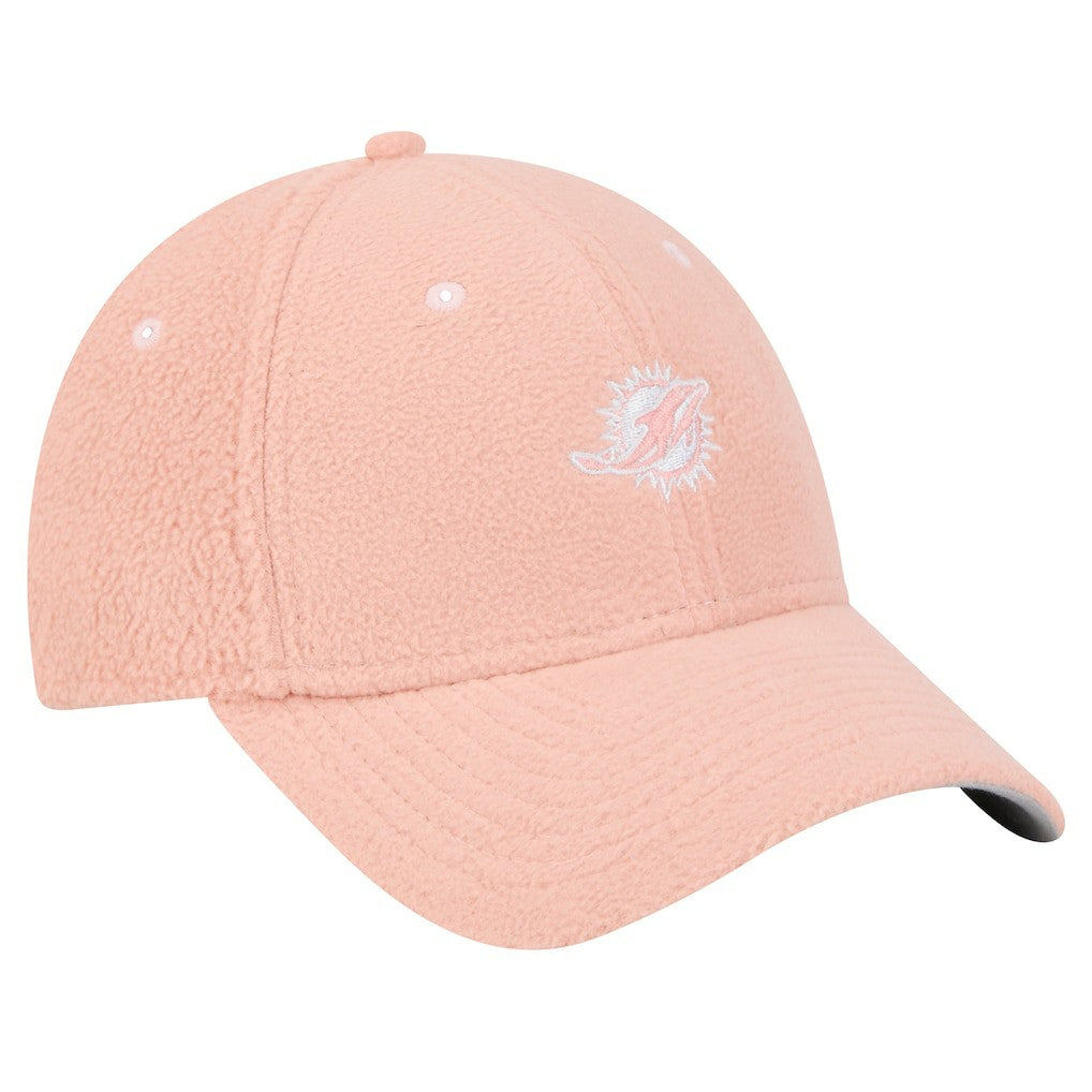 Miami Dolphins Women's Cozy Sherpa 9FORTY Adjustable Hat | NFL Sale