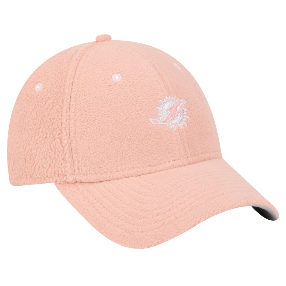 Miami Dolphins Women's Cozy Sherpa 9FORTY Adjustable Hat | NFL Sale