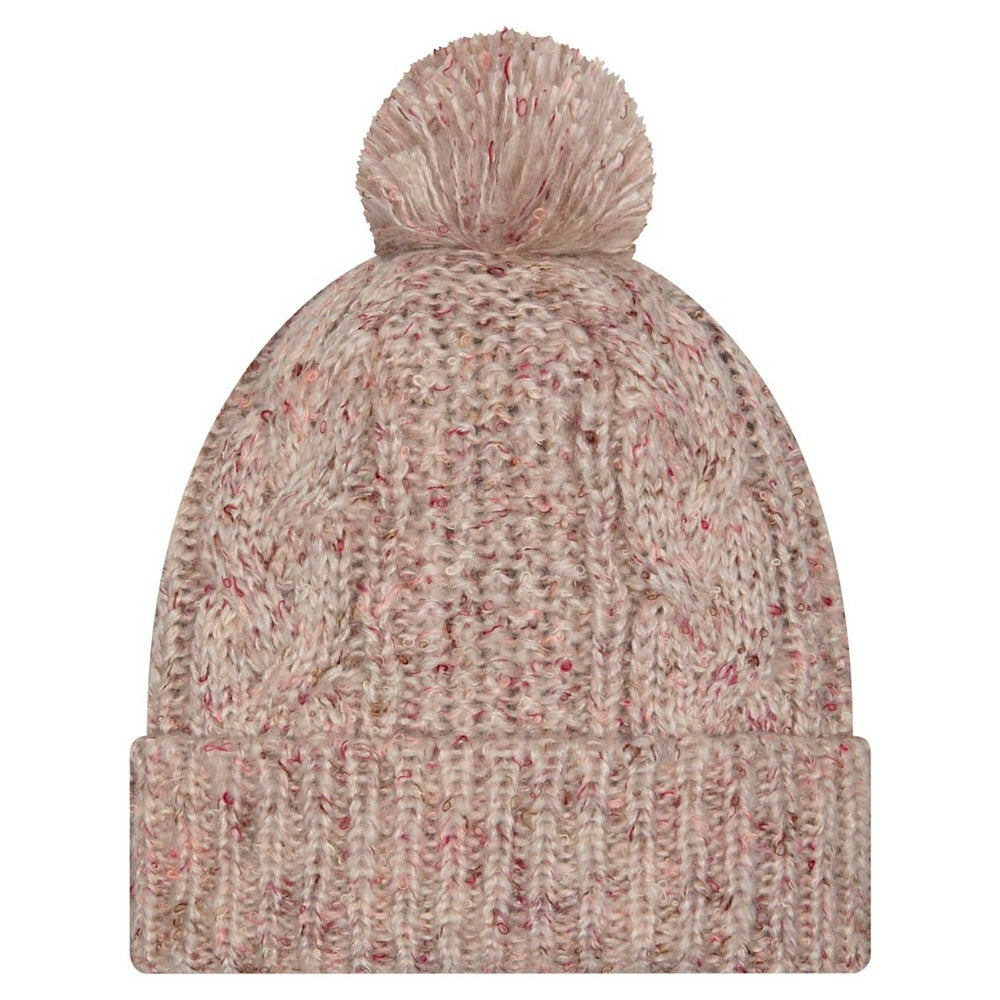 Jacksonville Jaguars Women's Trendy Tone Cuffed Knit Hat with Pom | NFL Hot