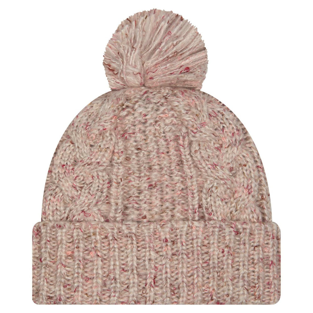 New York Jets Women's Trendy Tone Cuffed Knit Hat with Pom | NFL Outlet