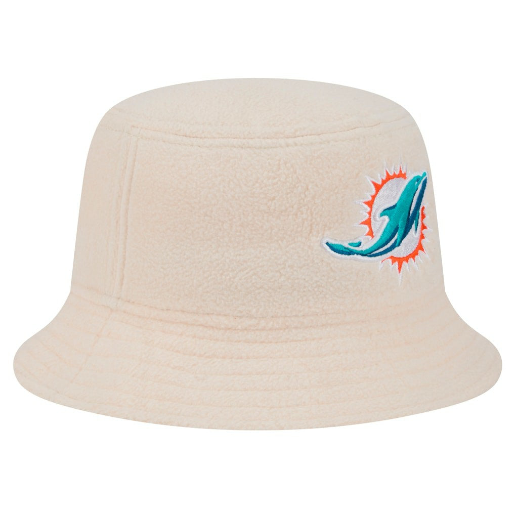 Miami Dolphins Women's Cozy Sherpa Bucket Hat | NFL Hot