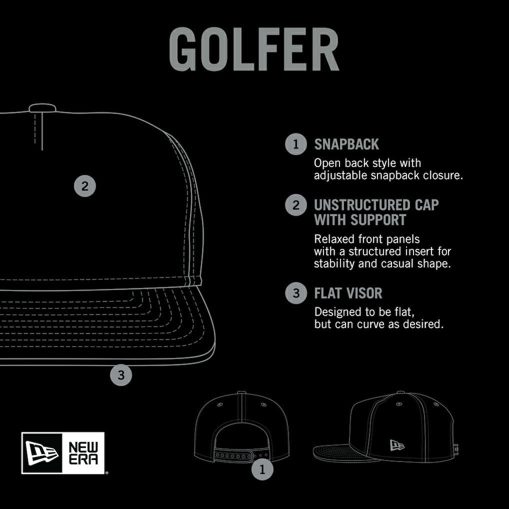 Black Philadelphia 76ers Tone Foam Meshback Golfer Snapback Hat | NBA