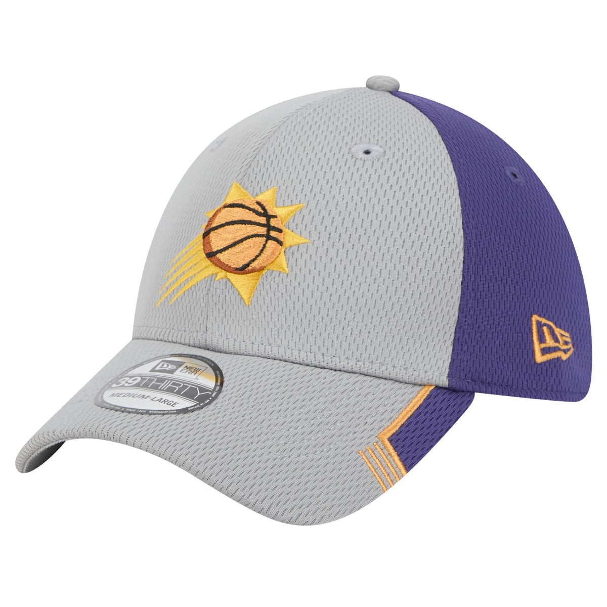 Gray/Purple Phoenix Suns Active Trim 39THIRTY Flex Hat | NBA