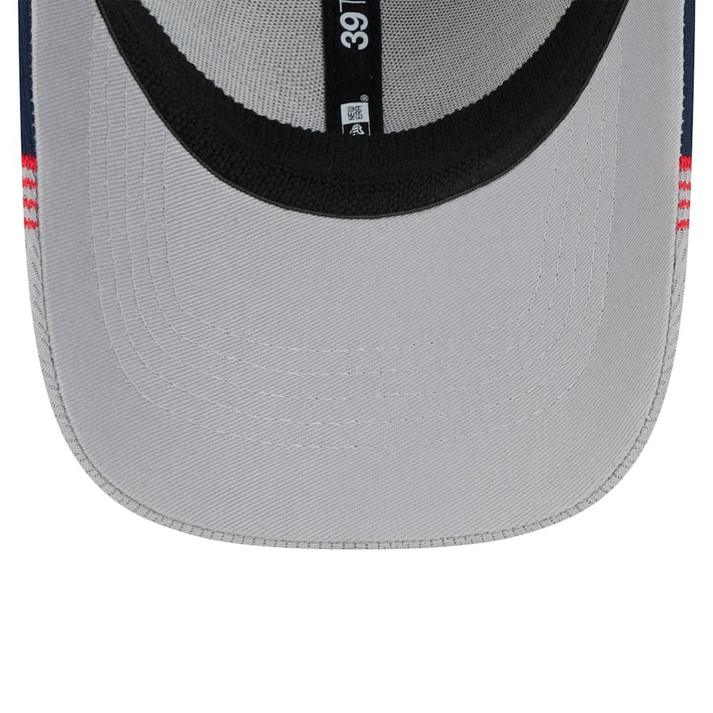 Gray/Navy New Orleans Pelicans Active Trim 39THIRTY Flex Hat | NBA