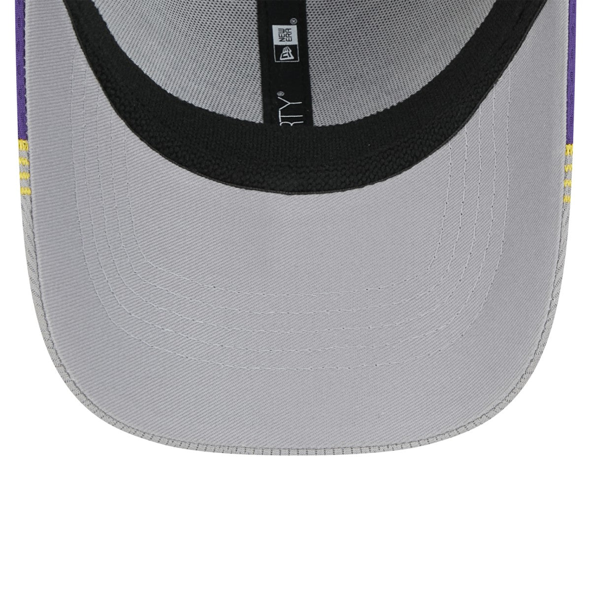 Gray/Purple Los Angeles Lakers Active Trim 39THIRTY Flex Hat | NBA