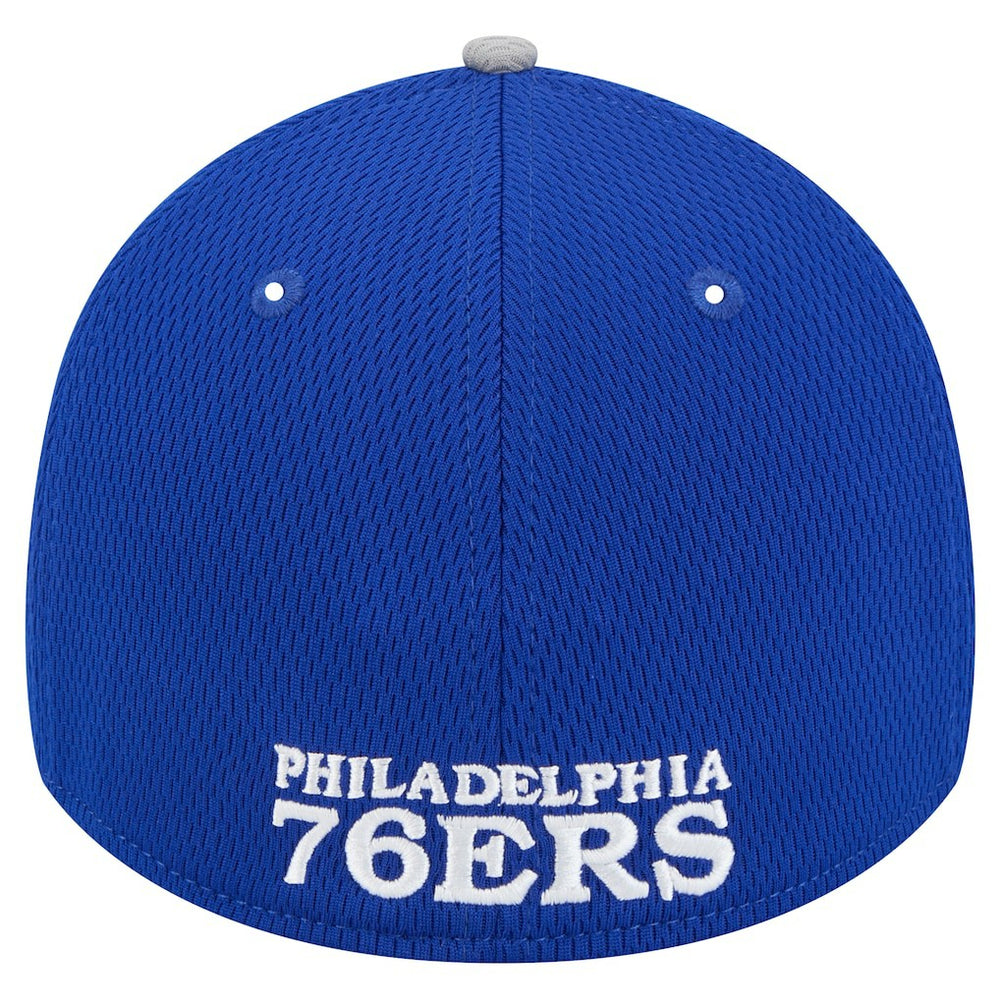 Gray/Royal Philadelphia 76ers Active Trim 39THIRTY Flex Hat | NBA