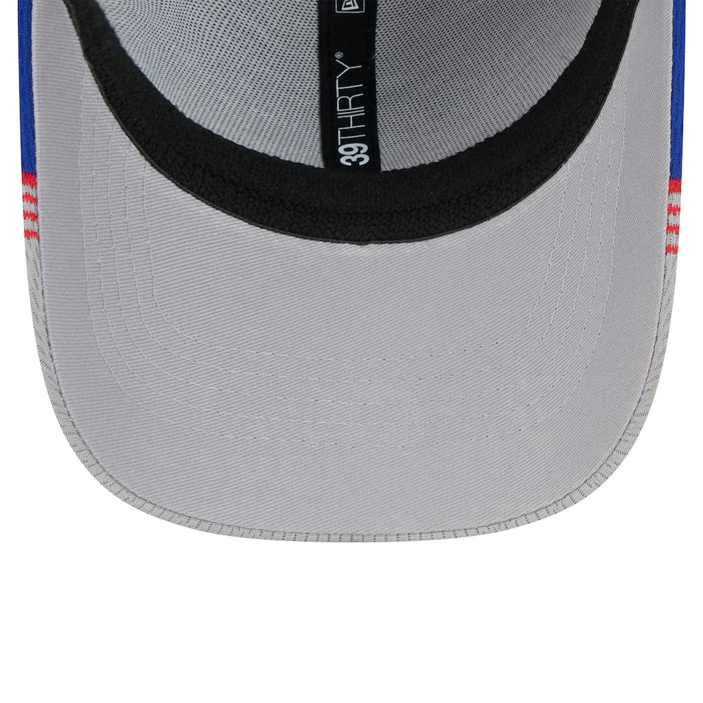 Gray/Royal Philadelphia 76ers Active Trim 39THIRTY Flex Hat | NBA