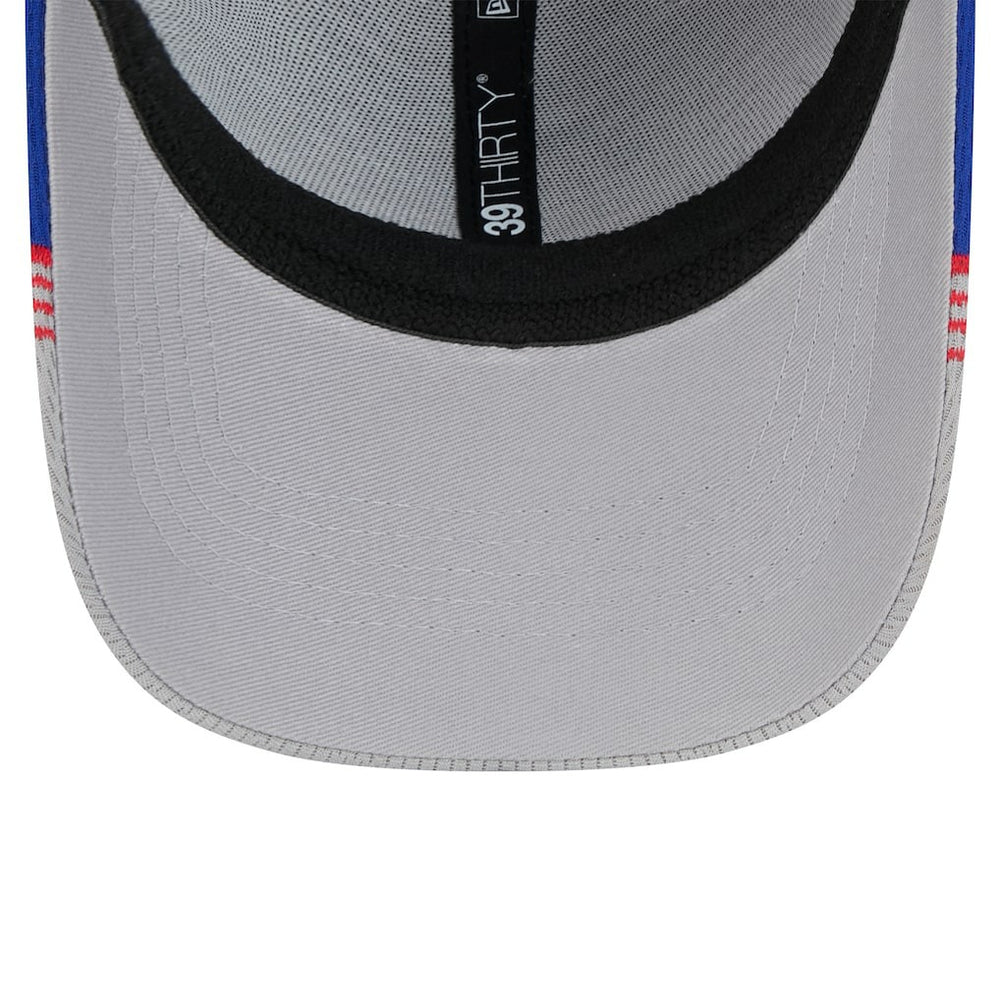 Gray/Royal Philadelphia 76ers Active Trim 39THIRTY Flex Hat | NBA