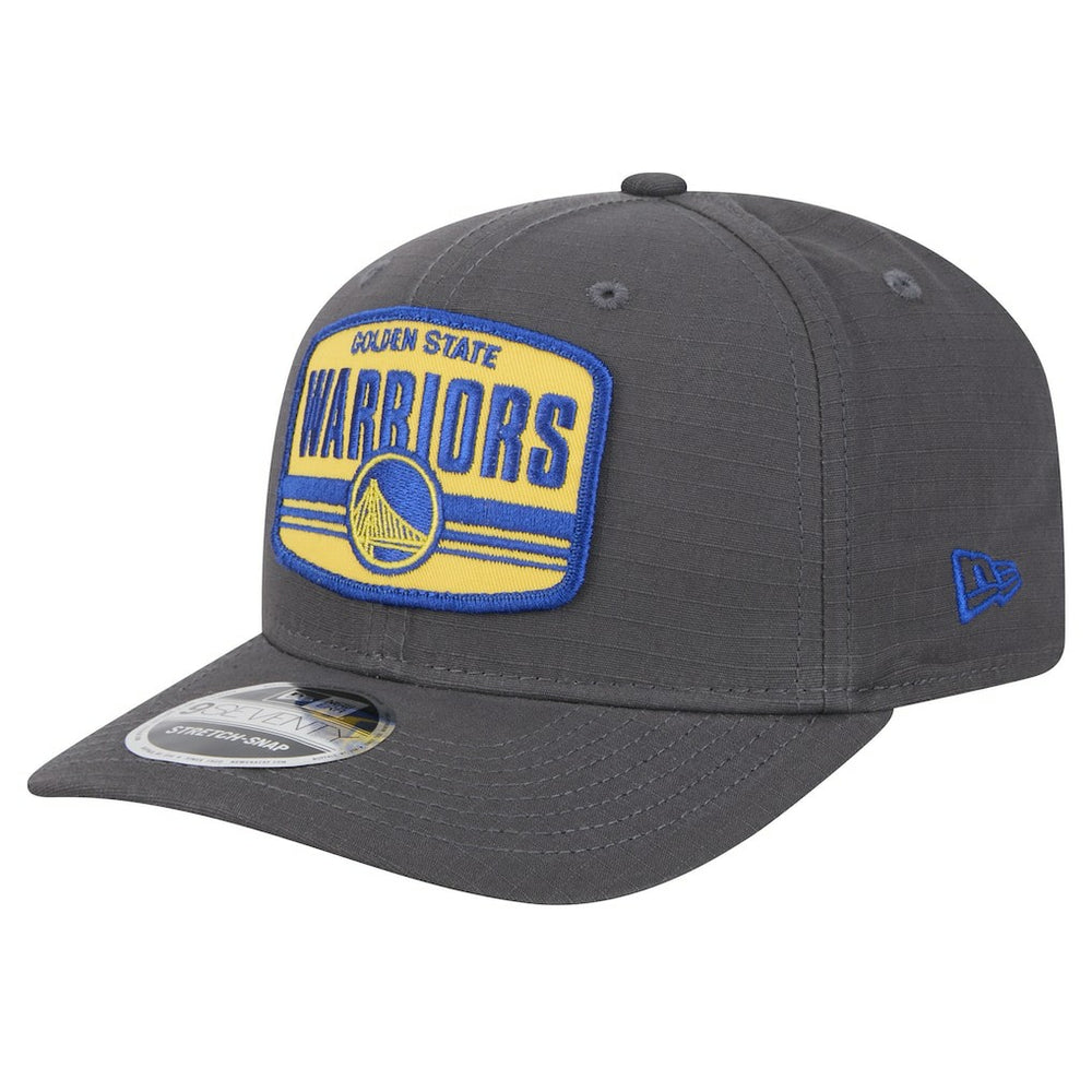 Graphite Golden State Warriors Team Elevated Patch 9SEVENTY Adjustable Hat sale | NBA