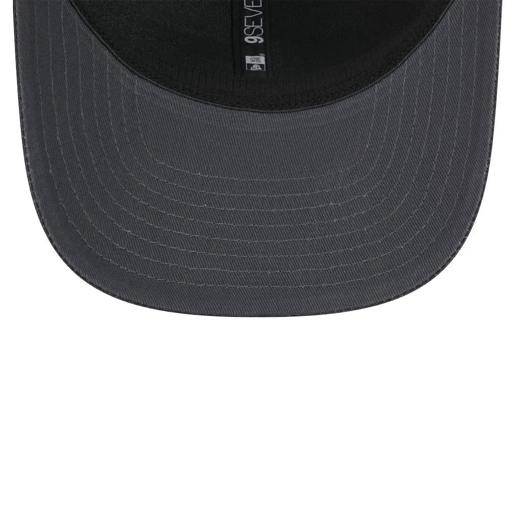 Graphite Philadelphia 76ers Team Elevated Patch 9SEVENTY Adjustable Hat | NBA