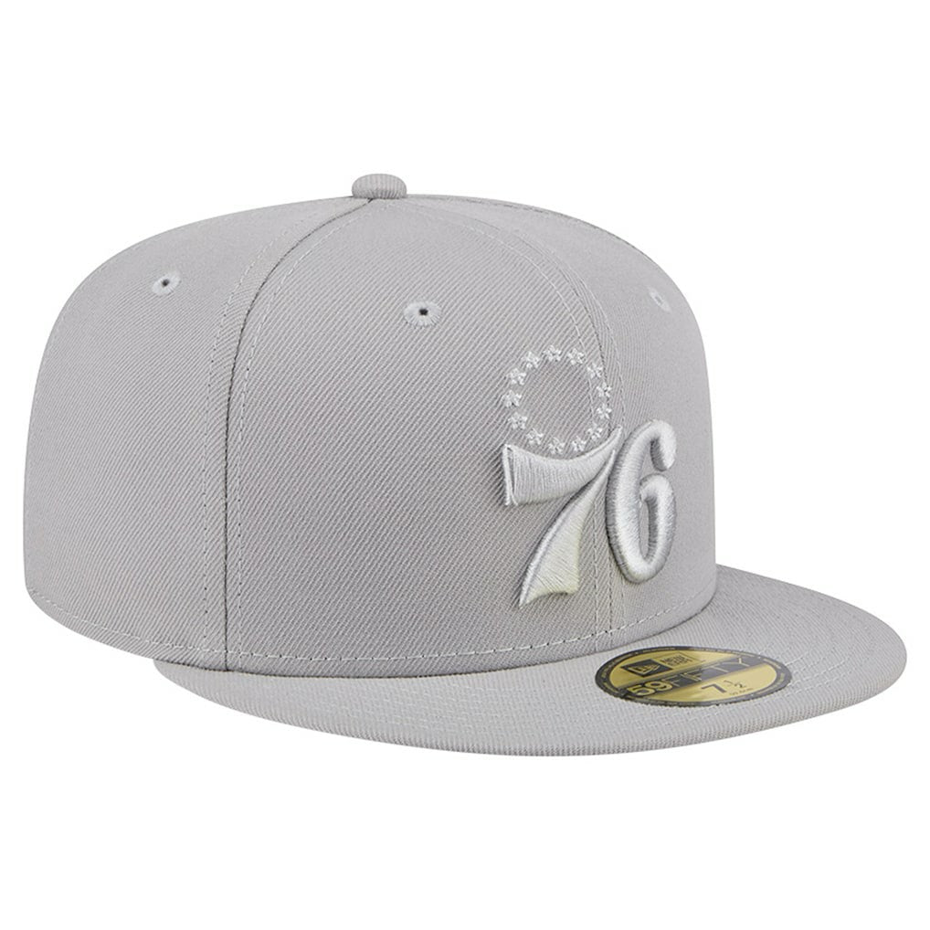 Gray Philadelphia 76ers Color Pack 59FIFTY Fitted Hat | NBA