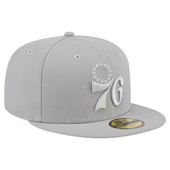 Gray Philadelphia 76ers Color Pack 59FIFTY Fitted Hat | NBA