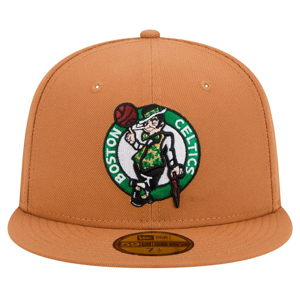 Tan  Boston Celtics Color Pack 59FIFTY Fitted Hat | NBA