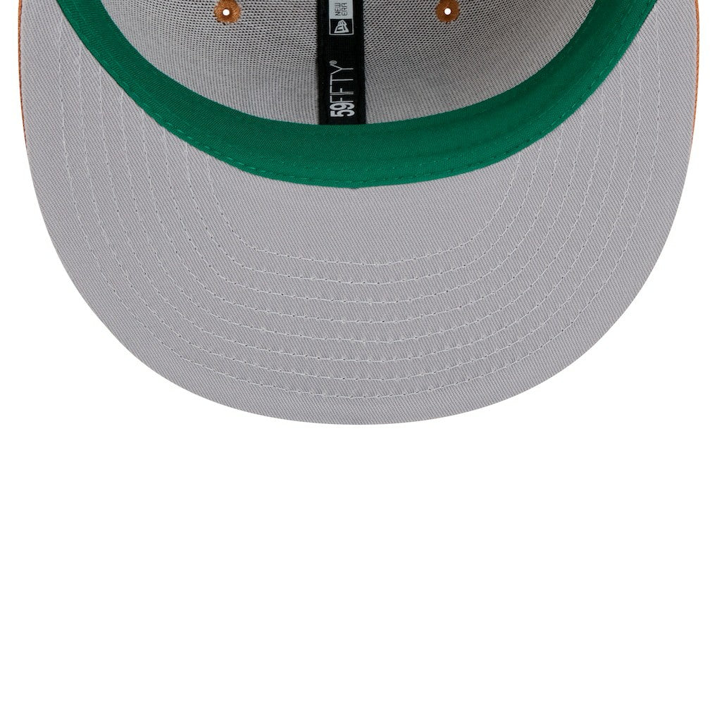 Tan  Boston Celtics Color Pack 59FIFTY Fitted Hat | NBA