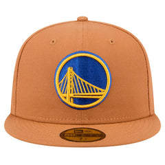 Tan  Golden State Warriors Color Pack 59FIFTY Fitted Hat sale | NBA