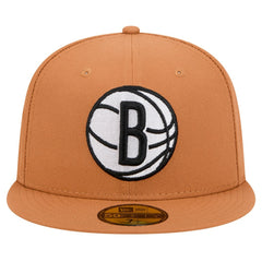 Tan  Brooklyn Nets Color Pack 59FIFTY Fitted Hat | NBA