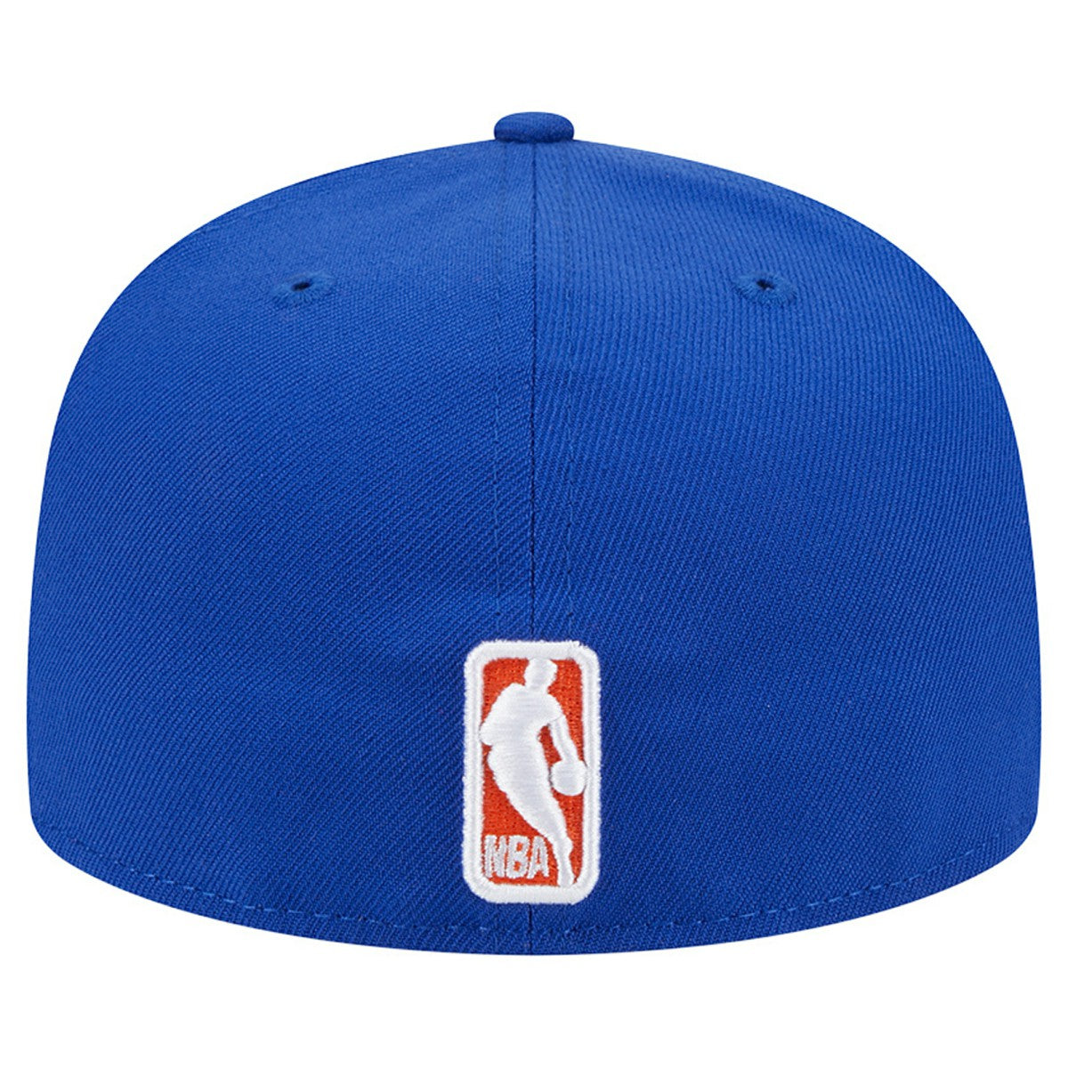 Blue New York Knicks Sport Night Script Sided 59FIFTY Fitted Hat | NBA