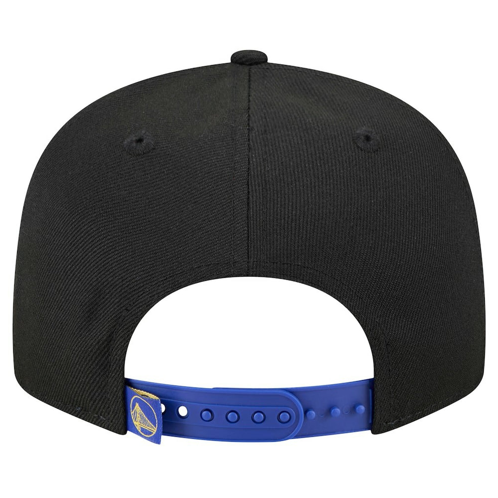 Black/Royal Golden State Warriors Sport Night Splatter 2-Tone 9FIFTY Snapback Hat sale | NBA