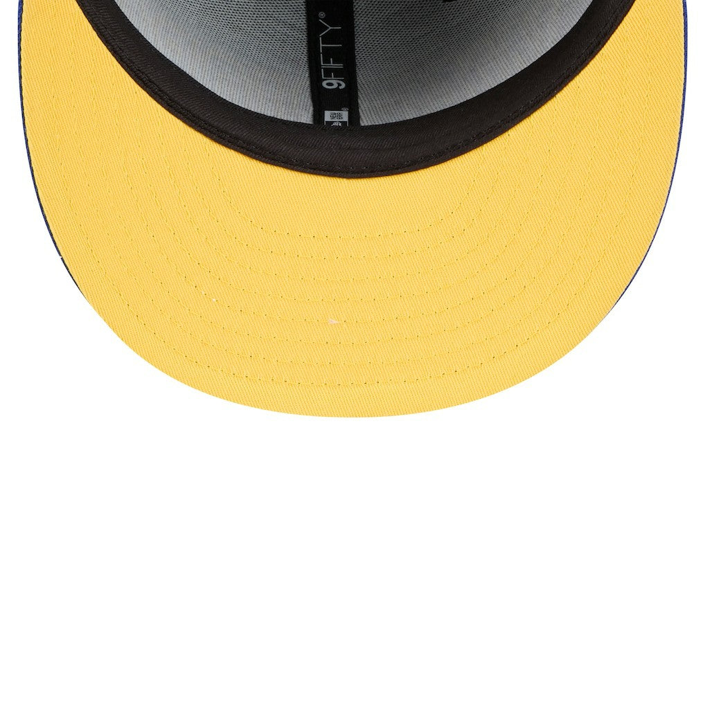 Black/Royal Golden State Warriors Sport Night Splatter 2-Tone 9FIFTY Snapback Hat sale | NBA