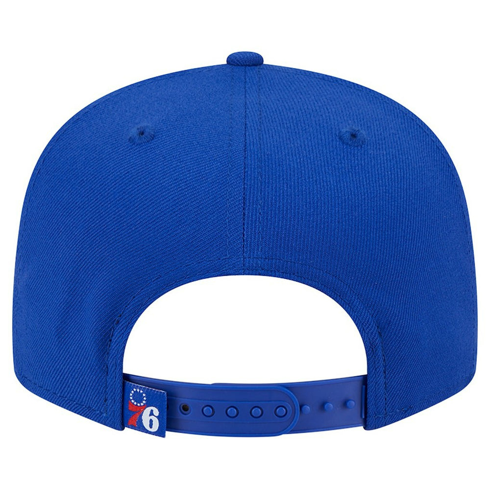 Royal Philadelphia 76ers Sport Night Team Shadow 9FIFTY Snapback Hat | NBA