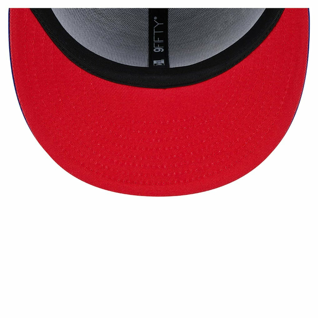 Royal Philadelphia 76ers Sport Night Team Shadow 9FIFTY Snapback Hat | NBA