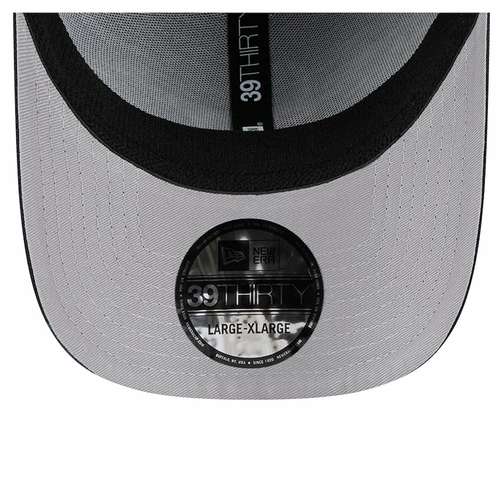 Royal/Black Philadelphia 76ers Sport Night Visor Hit 39THIRTY Flex Hat | NBA
