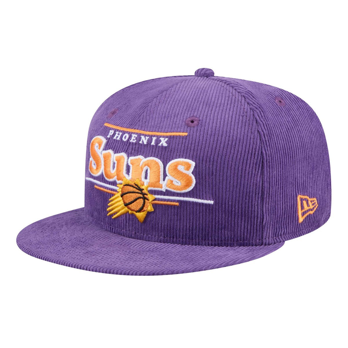 Purple Phoenix Suns Throwback Display Corduroy 9FIFTY Snapback Hat | NBA