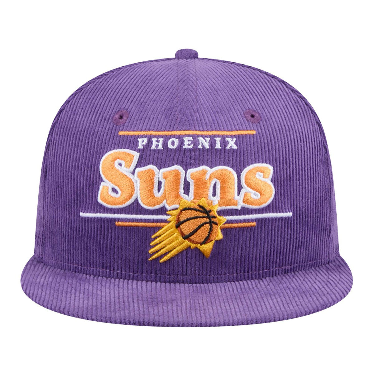 Purple Phoenix Suns Throwback Display Corduroy 9FIFTY Snapback Hat | NBA