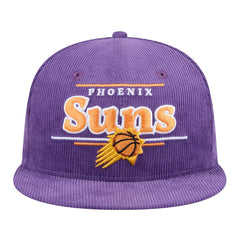 Purple Phoenix Suns Throwback Display Corduroy 9FIFTY Snapback Hat | NBA