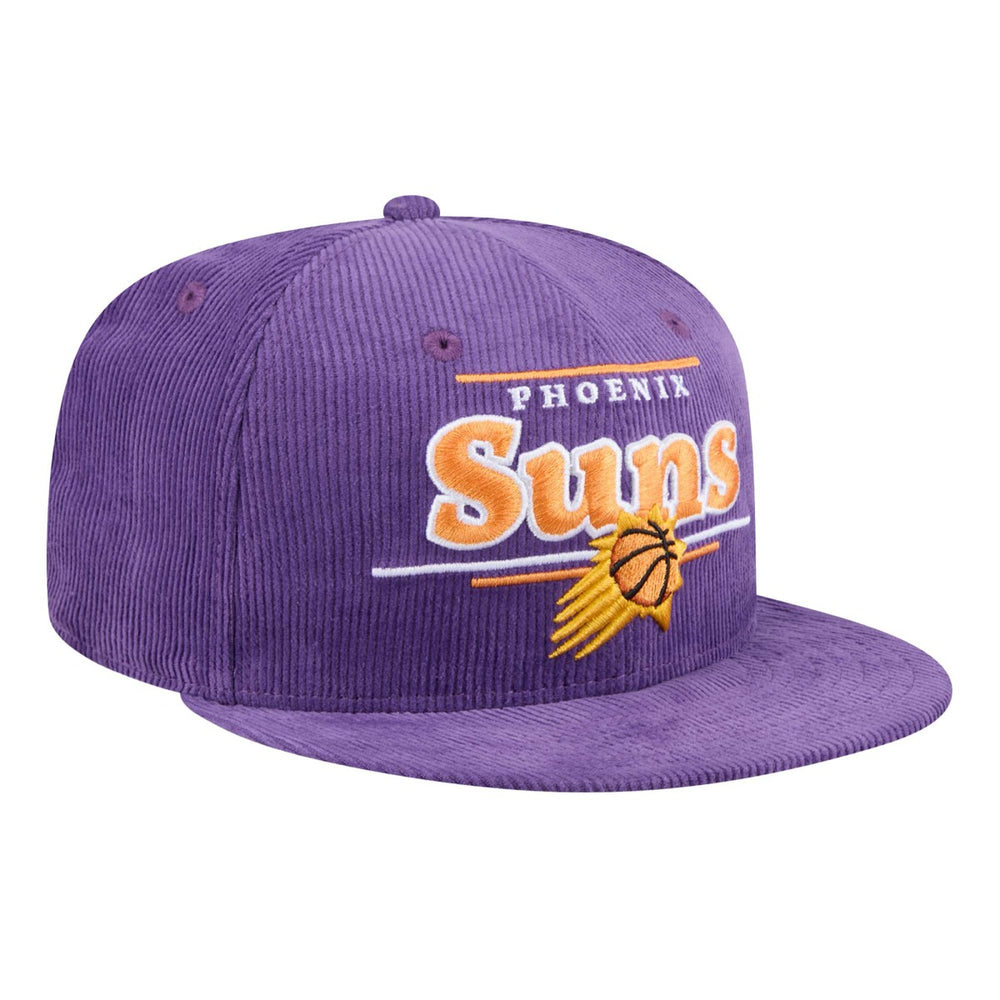 Purple Phoenix Suns Throwback Display Corduroy 9FIFTY Snapback Hat | NBA