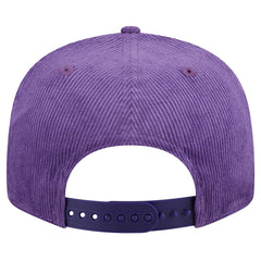 Purple Los Angeles Lakers Throwback Display Corduroy 9FIFTY Snapback Hat | NBA
