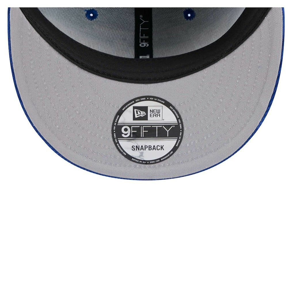Royal Golden State Warriors Throwback Display Corduroy 9FIFTY Snapback Hat sale | NBA