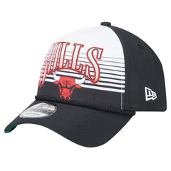 Chicago Bulls Black Throwback Gradient A-Frame 9FORTY Adjustable Hat | NBA