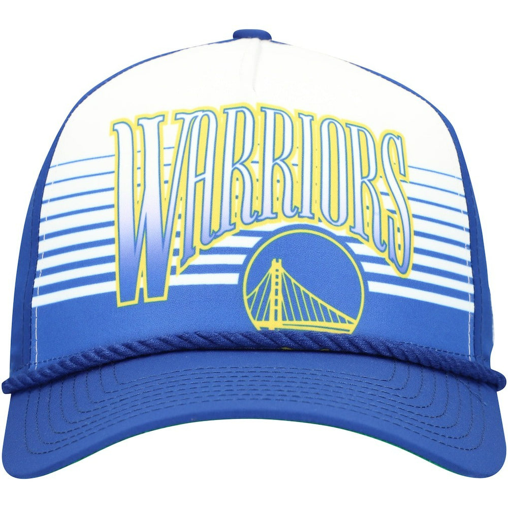 Golden State Warriors Royal Throwback Gradient A-Frame 9FORTY Adjustable Hat | NBA