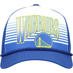 Golden State Warriors Royal Throwback Gradient A-Frame 9FORTY Adjustable Hat | NBA