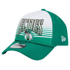 Boston Celtics Kelly Green Throwback Gradient A-Frame 9FORTY Adjustable Hat | NBA