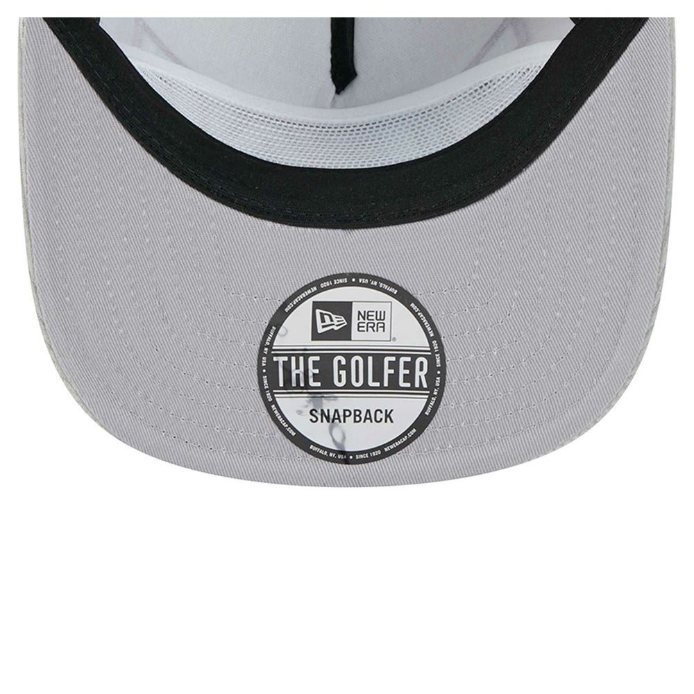 Gray Miami Heat Throwback Corduroy Golfer Snapback Hat | NBA