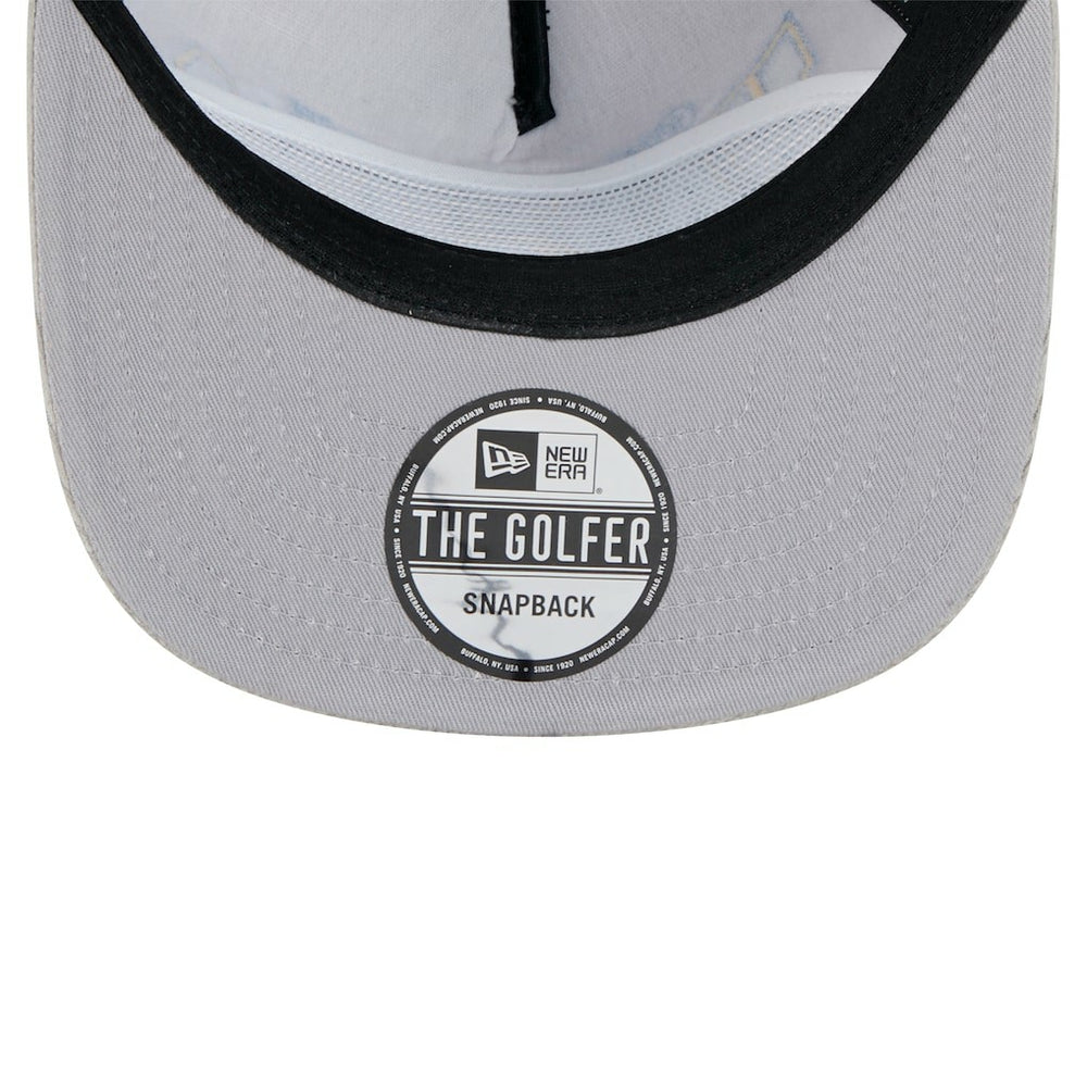 Gray Golden State Warriors Throwback Corduroy Golfer Snapback Hat sale | NBA