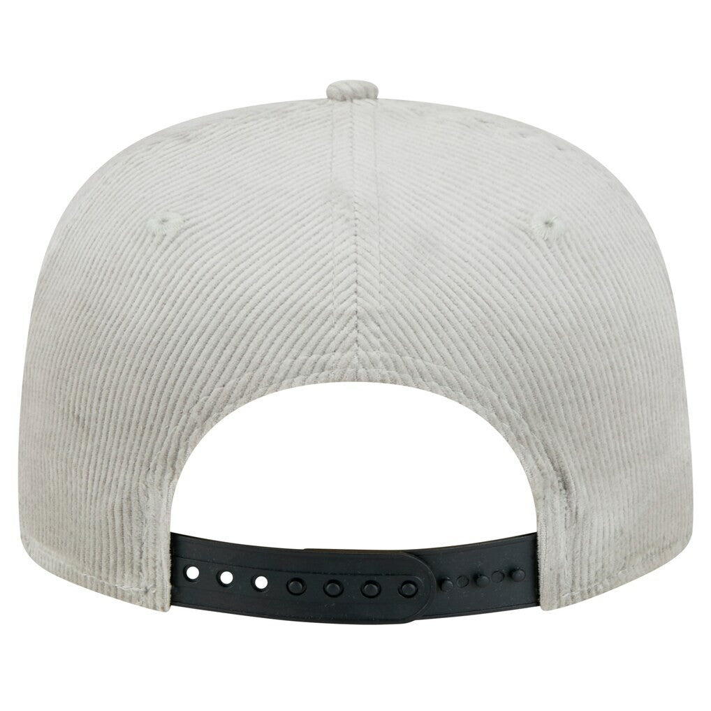 Gray Chicago Bulls Throwback Corduroy Golfer Snapback Hat | NBA