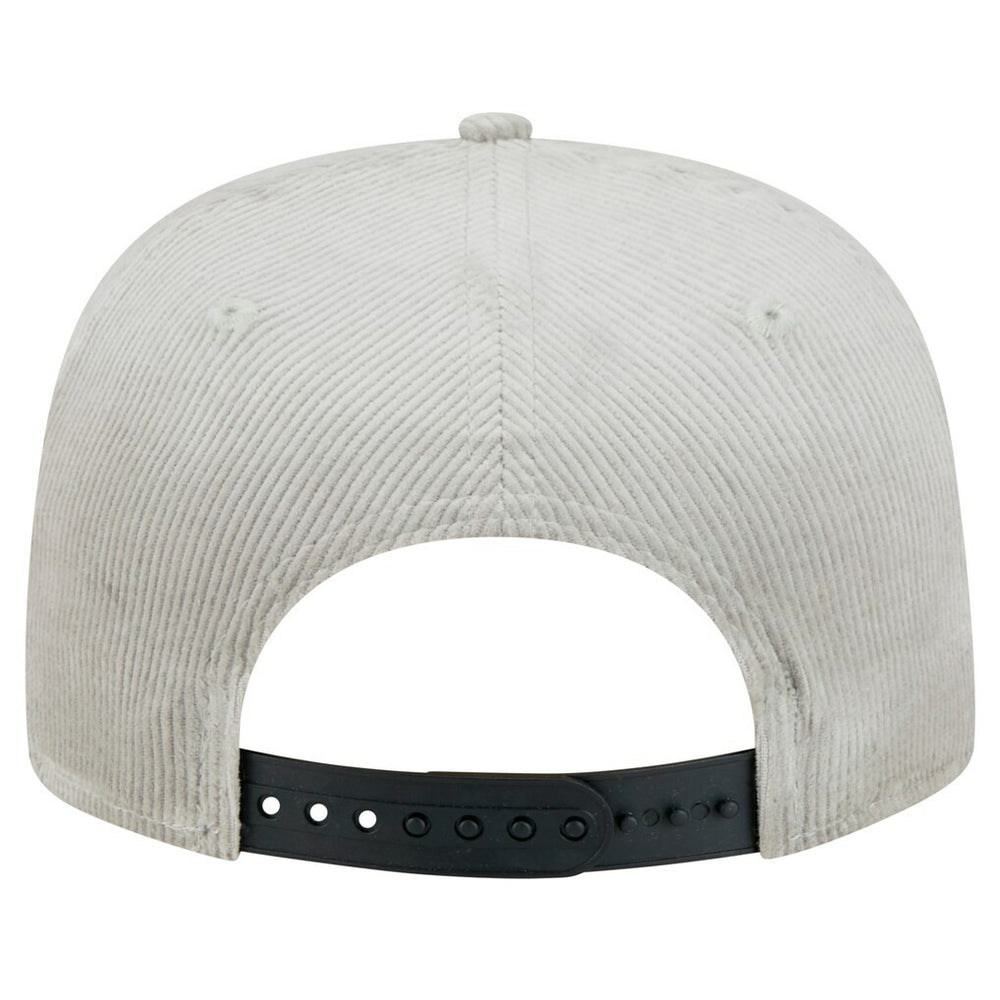 Gray Chicago Bulls Throwback Corduroy Golfer Snapback Hat | NBA