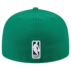 Kelly Green Boston Celtics Throwback Pennant 59FIFTY Fitted Hat | NBA