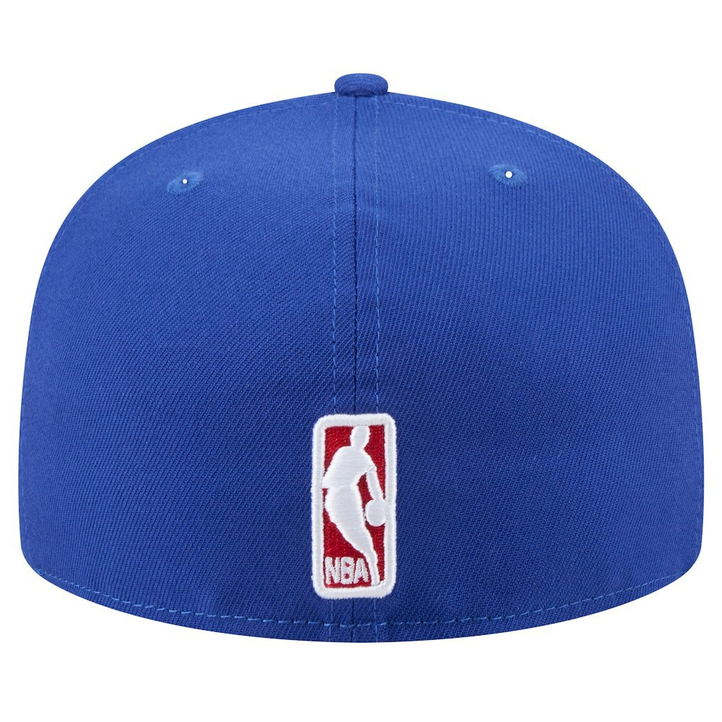 Royal Philadelphia 76ers Throwback Pennant 59FIFTY Fitted Hat | NBA