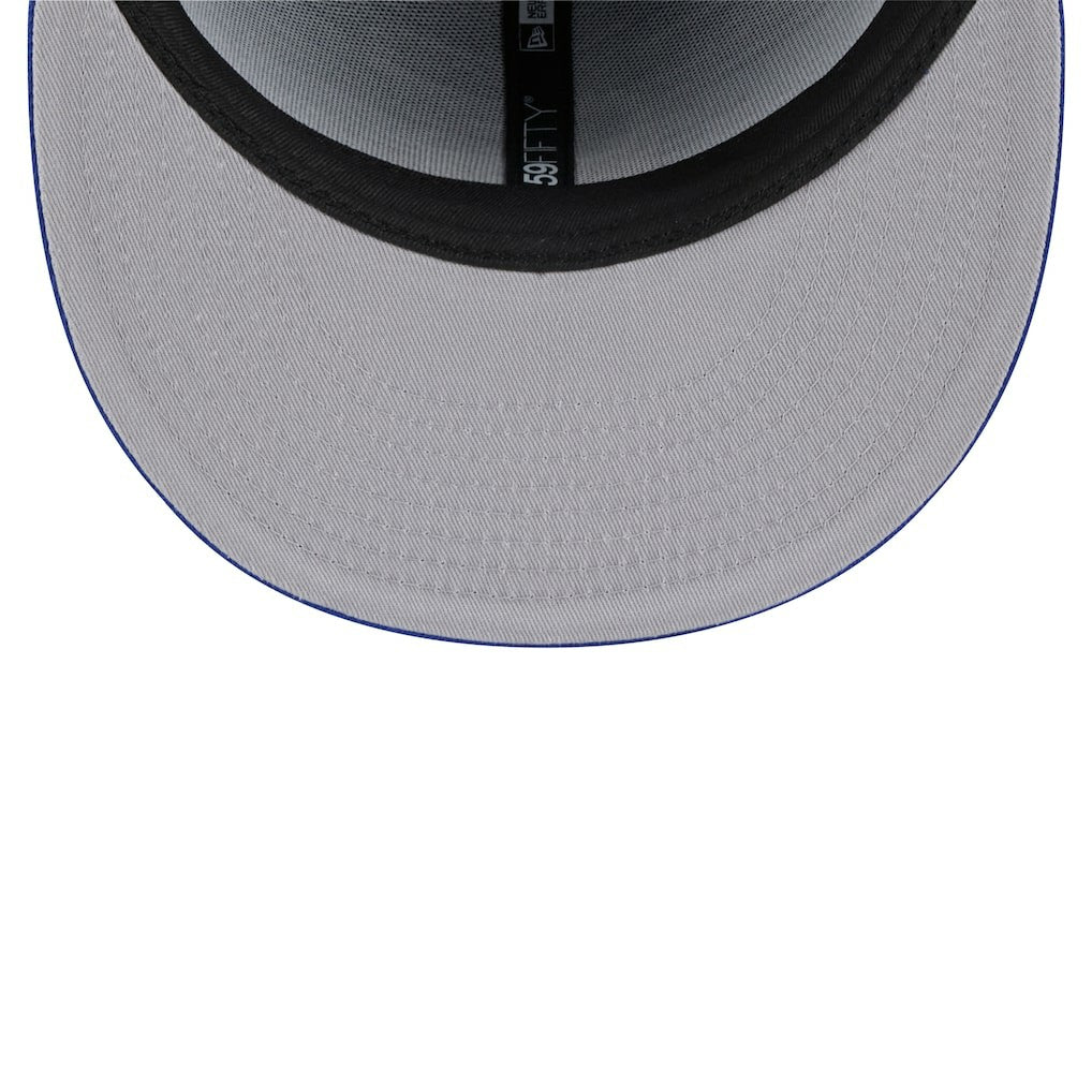Royal Philadelphia 76ers Throwback Pennant 59FIFTY Fitted Hat | NBA