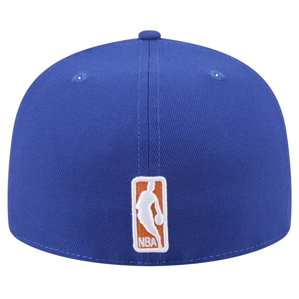 Blue New York Knicks Throwback Pennant 59FIFTY Fitted Hat | NBA