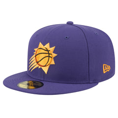 Purple Phoenix Suns Throwback Pennant 59FIFTY Fitted Hat | NBA