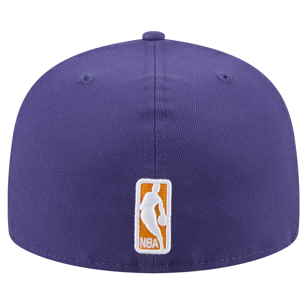 Purple Phoenix Suns Throwback Pennant 59FIFTY Fitted Hat | NBA